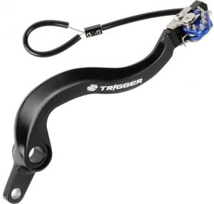 Zeta Trigger Bremspedal blau/schwarz Yamaha YZ 250F 2010-